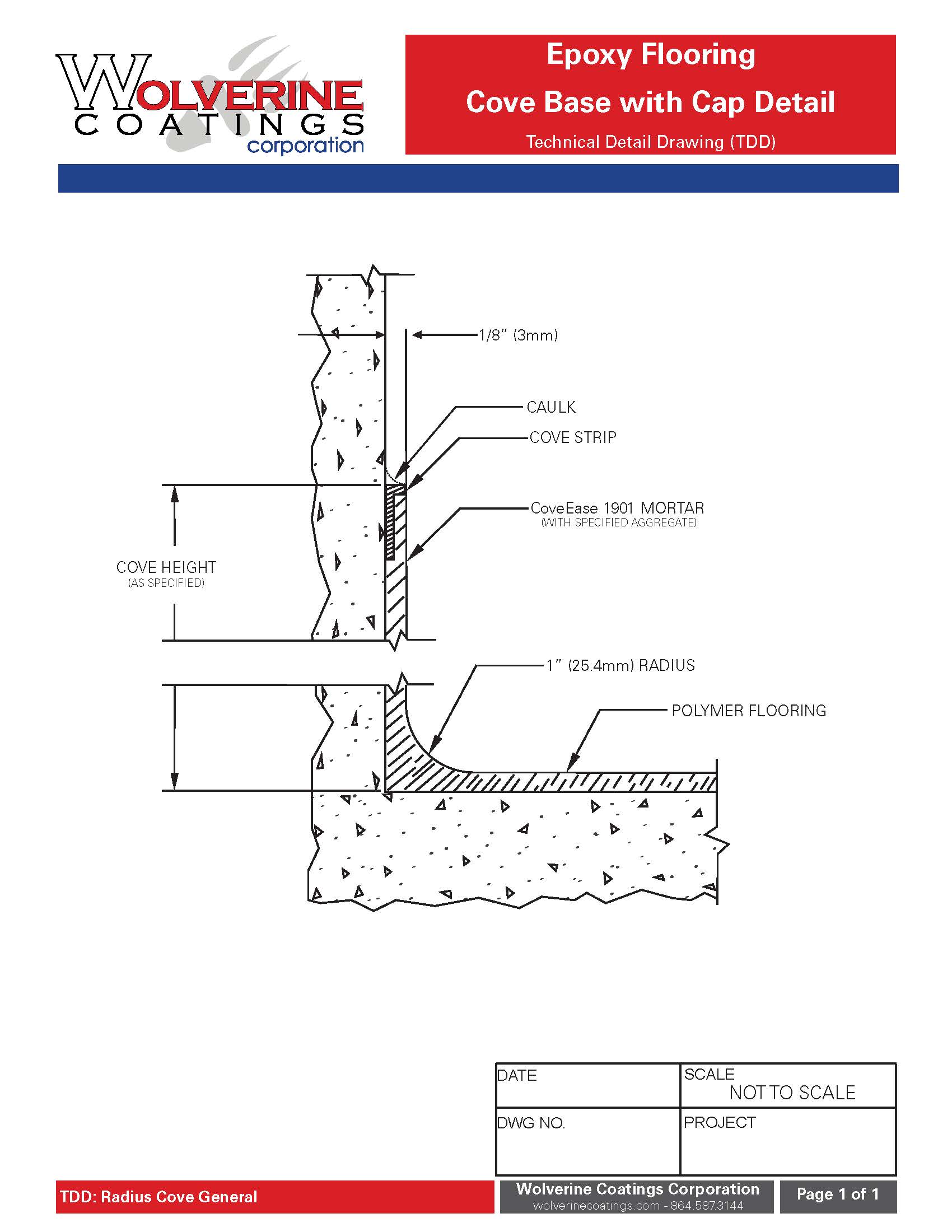 Standard Cove Detail