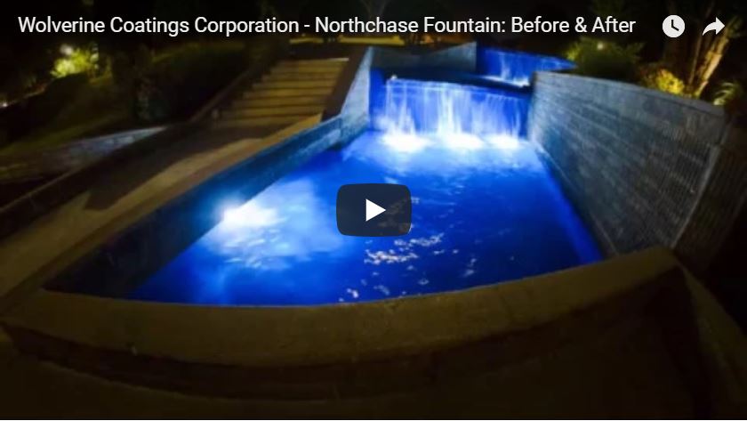 Northchase Fountain - Before & After