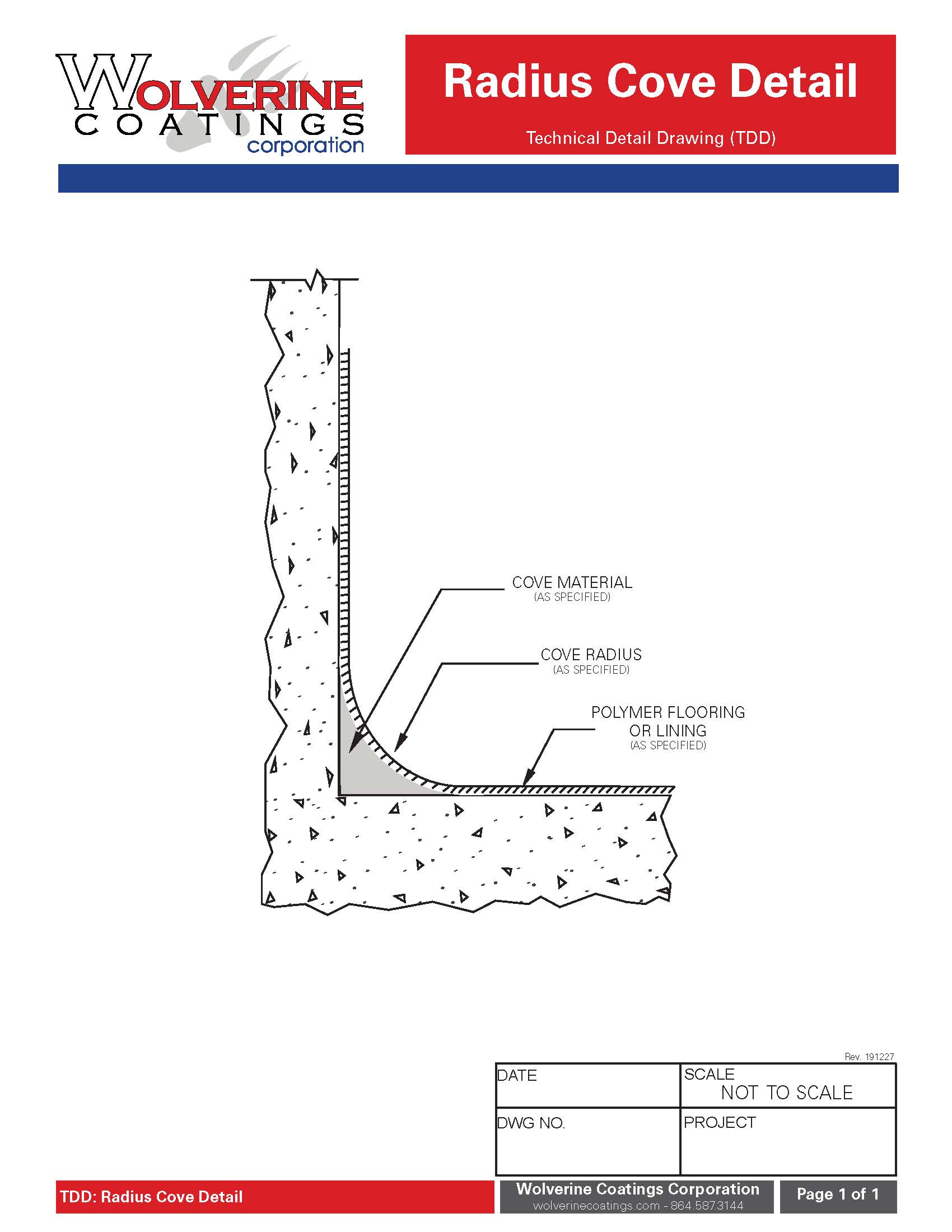 Radius Cove Detail