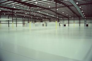 Epoxy Flooring in warehouse