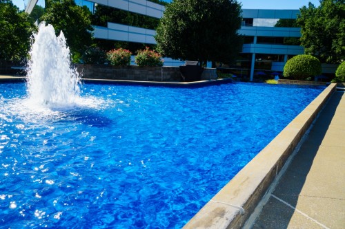 NorthChase Fountain - After epoxy recoat 