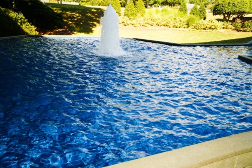 NorthChase Fountain - After epoxy recoat