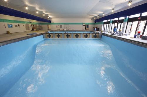 YMCA Lap Pool with base coat applied