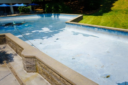 Executive Center Fountain - Before epoxy recoat