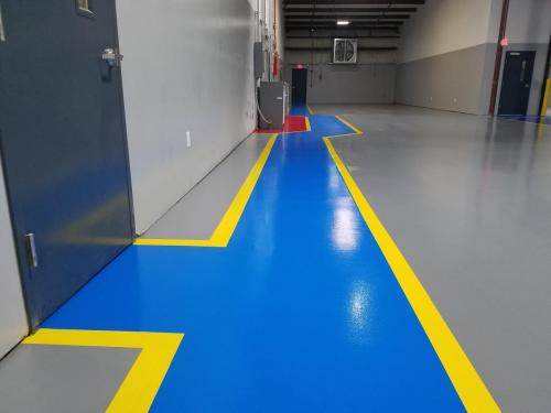 LineGevity 0302 applied on a warehouse floor