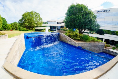 Executive Center Fountain - After epoxy recoat