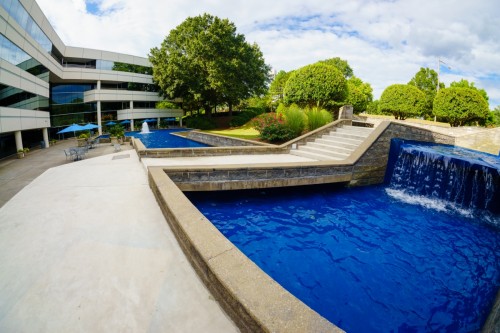 Executive Center Fountain - After epoxy recoat