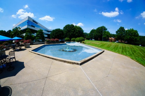 Executive Center Fountain - Before epoxy recoat