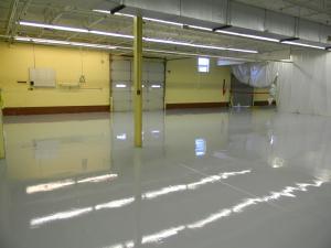 Epoxy Flooring in warehouse