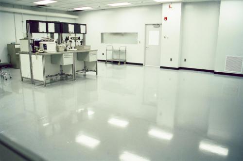 Epoxy Flooring on lab floor