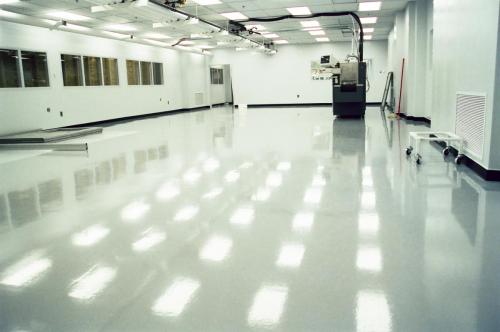 Epoxy Flooring on lab floor