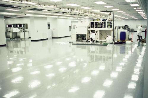 Epoxy Flooring on lab floor
